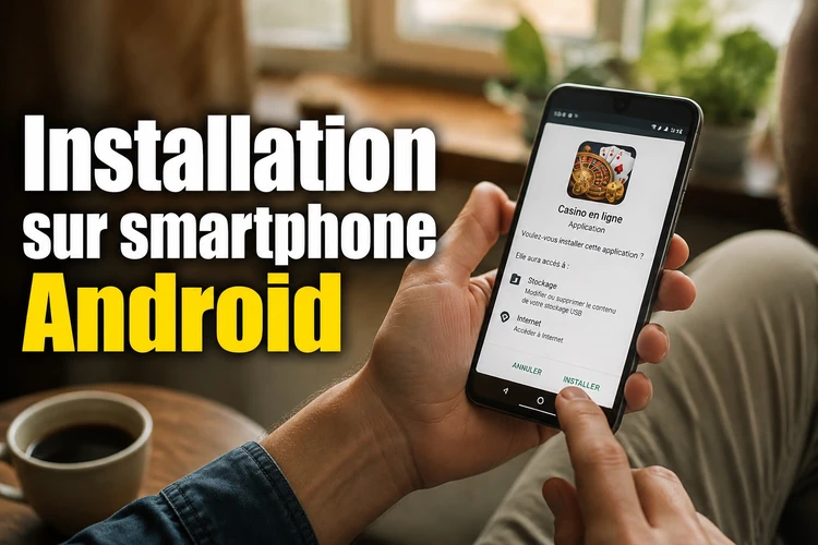 Installation sur smartphone Android